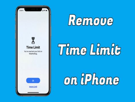 If you want to control the usage of your iPhone, you can set a time limit. Here's how to put time limit on iPhone and how to turn off time limit on iPhone. How To Get Past Screen Time On Iphone, How To Find Out Screen Time Password, How To Turn Off Screen Time Hack, Time Limit Iphone, How To Turn Off Screen Time Without The Password, How To Turn Off Screen Time, How To Get Rid Of Screen Time On Phone, Screen Time Hacks Iphone, Screen Time Iphone