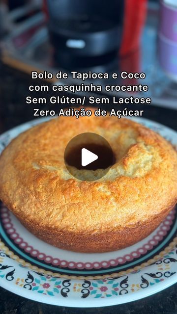 Bolo Fit, Sem Lactose, Sin Gluten, Coco, On Instagram