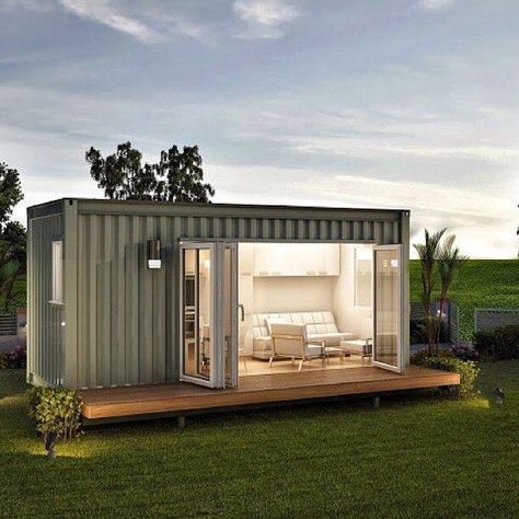 1000+ ideas about Shipping Container Homes on Pinterest | Shipping ... Mobil Design, Container Home Designs, Sea Containers, Container Conversions, Container Office, Container Cabin, Container Ideas, Container Buildings, A Small House