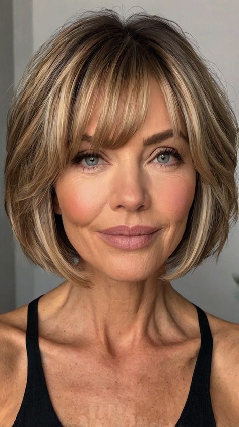 Short Hairstyles for Women Over 40 Fine Short Haircuts, Trendy Short Hairstyles, Polished Hair, Saving Techniques, Haircuts Short, Hair Essentials, Medium Hair Cuts, Time Saving, Hairstyles For Women