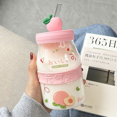 Cute Fruits Water Bottle PN5193 ●Capacity:500 ml.●Material: glass ●About Shipping: We attach great importance to the orders of each customer and parcel delivery. 1.Processing time: 2-3 business days. 2.Shipping time: 10-15 business days to US, please allow 3-4 weeks shipping to other country.(Shipping times can be affected by variable customs clearance times or public holidays.)