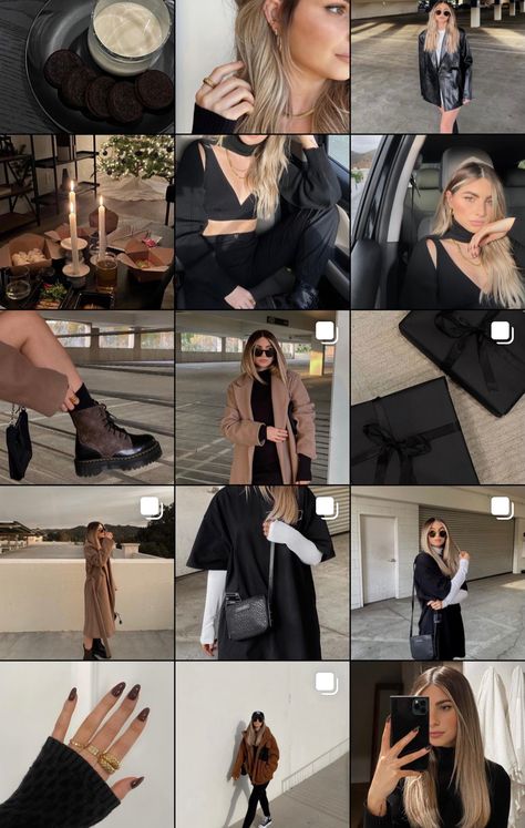 Boss Babe Instagram Feed, Model Off Duty Instagram Feed, Elegant Ig Feed, Different Instagram Aesthetics, Instagram Organization Feed, Feed Elegante Instagram, Boss Babe Aesthetic Outfit, Old Money Instagram Feed, Classy Instagram Feed