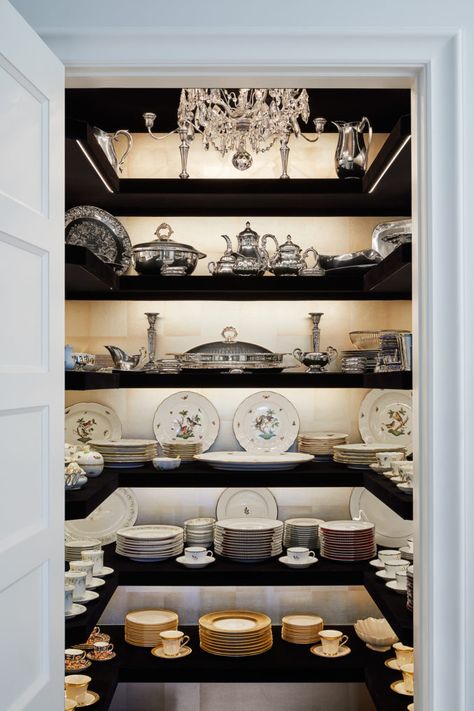 China Closet, Pantry Room, Desain Pantry, تصميم للمنزل العصري, Kitchen Pantry Design, Pantry Design, Design Del Prodotto, Kitchen Pantry, Küchen Design