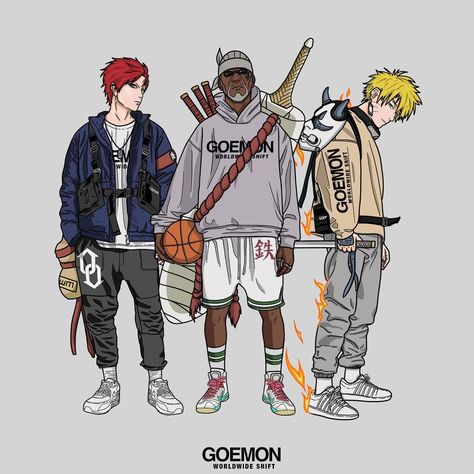 @goemon__visuale on Instagram: “COLLECTION SERIES [Naruto] #GOEMONBRAND - - - - - - #naruto #narutouzumaki #narutoshippuuden #boruto #borutouzumaki #kakashi…” Hokage Outfit, Naruto Inspired Outfits, Naruto Drip, Anime Streetwear Art, Naruto Modern, Modern Naruto, Anime Hypebeast, Naruto Cool, Gangsta Anime