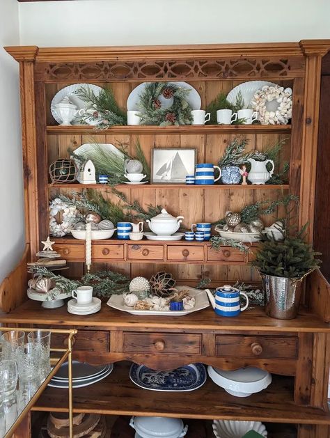 Painted welsh dresser