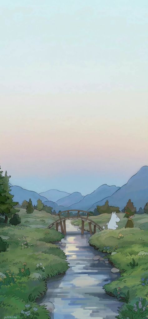 Moomin Wallpaper, Studio Ghibli Background, Moomin Valley, Studio Ghibli Art, Ghibli Art, Cool Wallpapers Art, Iphone Background Wallpaper, Anime Scenery Wallpaper, Fall Wallpaper