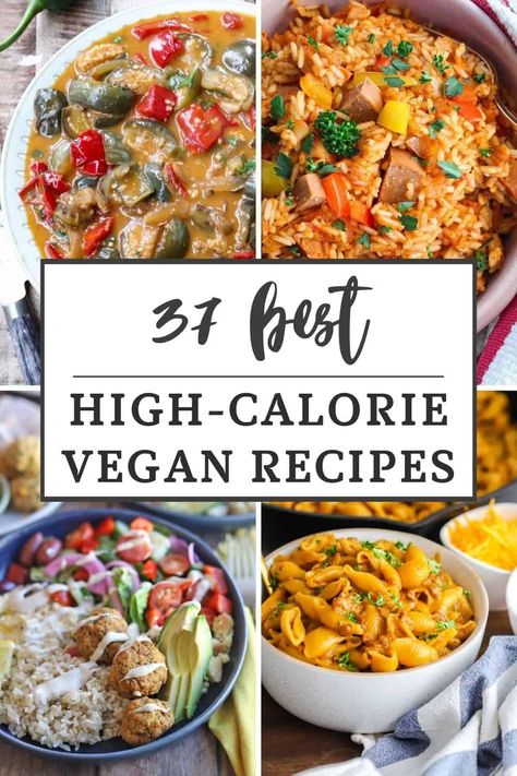 High Calorie Vegan, Dinner Meal Ideas, High Calorie Breakfast, Vegan Tikka Masala, Vegan Risotto, Healthy Summer Dinner Recipes, High Protein Vegan Recipes, High Calorie, Healthy Summer Dinners