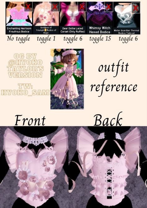 Got Corset Combos, Royal High Outfit Hacks Corset, Birthday Party Royale High Outfit, Corset Royale High, Pink Royal High Outfits, Royale High Birthday Party Outfits, Royale High Fit Hacks, Royale High Corset Hacks, Royale High Cute Outfits