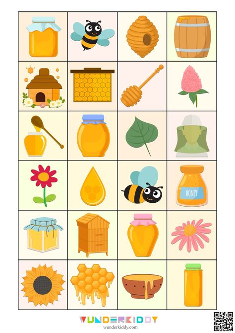 Bee Games For Kids, Kids Critical Thinking, Shadow Activities, Brain Gym For Kids, Bee Games, Game For Preschool, Shadow Matching, Activity For Preschool, Printable Games For Kids