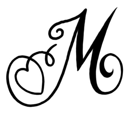 M Fancy Letter, M In Cursive Fonts, M Lettering Design, M Letter Drawing, M Drawing Letter, M Alphabet Design, M In Cursive, Cursive M Tattoo, Tattoo Letra M