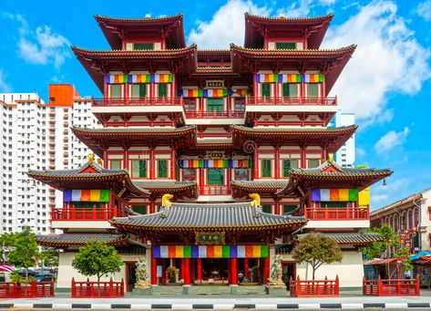 Buddhist temple in Singapore. The Buddha Tooth Relic Temple in Singapore's China , #sponsored, #Singapore, #Buddha, #Buddhist, #temple, #Tooth #ad Retirement Invitation Template, Modern Skyscrapers, Holland America Line, Honeymoon Packages, Singapore Travel, Luxury Boutique Hotel, The Buddha, Holiday Planning, Buddhist Temple