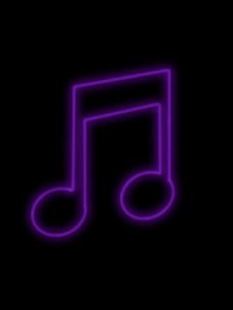 Apple Music App Icon, Music App Icon, Purple Music, Iphone Ideas, Widget Icons, Purple Neon, New Retro Wave, Art Journal Therapy, Purple Wallpaper Iphone