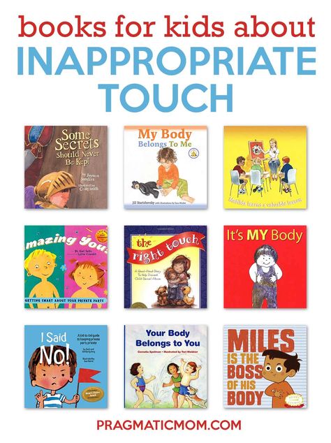 Body safety books for kids // PragmaticMom  Keeping Kids Safe from Inappropriate Touch   #KidLit #bodysafety #inappropriatetouch Body Safety Activities For Kids, Body Safety For Kids, Disabilities Awareness, Therapy Books, Body Safety, Mindfulness Books, Safety Week, Kid Books, Bride Ideas