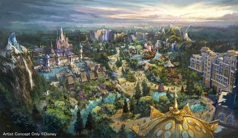 Tokyo DisneySea Expansion "Fantasy Springs" • TDR Explorer Skull Rock, Tokyo Disneysea, Walt Disney Imagineering, Pixie Hollow, Disney Sea, Disney Hotels, Tokyo Disney Sea, Parc D'attraction, Disney Fantasy