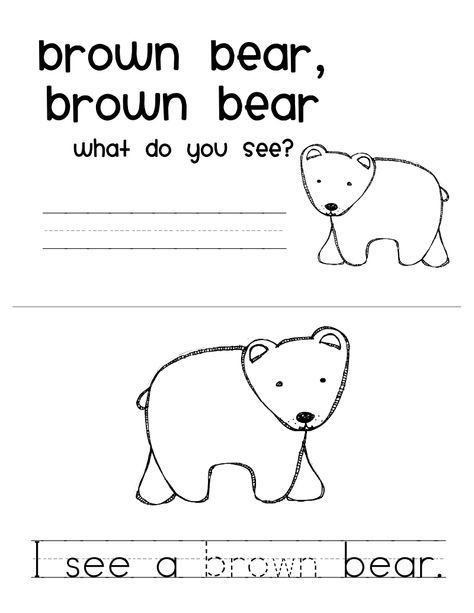 Brown Bear Color Book.pdf - Google Drive Kindergarten Website, Brown Bear Printables, Brown Bear Brown Bear Activities, Brown Bear Book, Bear Activities, Book Lessons, Bear Printable, Brown Bear Brown Bear, Kindergarten Colors