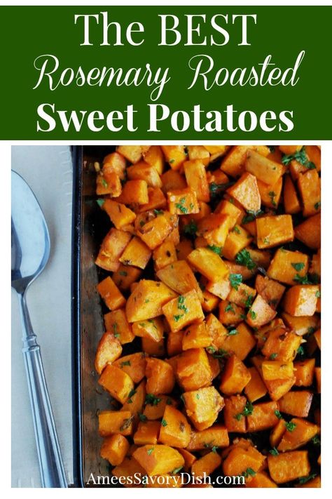 Holiday Side, Steak And Seafood, Side Dish Recipes Easy, Easy Side Dish, Sweet Potato Recipes, Vegetable Sides, Healthy Side Dishes, Roasted Sweet Potatoes, Zucchini Recipes