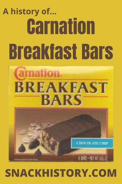 Carnation Breakfast Bars Carnation Breakfast Bars, Marketing Pictures, Breakfast Essentials, Good Breakfast, Meal Of The Day, Get Out Of Bed, Breakfast Bars, Breakfast Snacks, The Breakfast