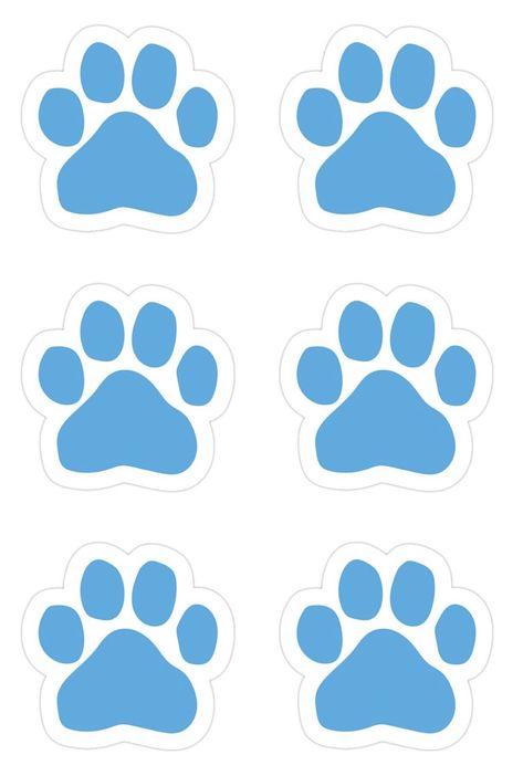 Paw Cake, Clue Party, Bluey Party, Cake Templates, Paw Patrol Cake, Birthday Party Printables, Blue’s Clues, First Birthday Party Themes, Paw Patrol Party