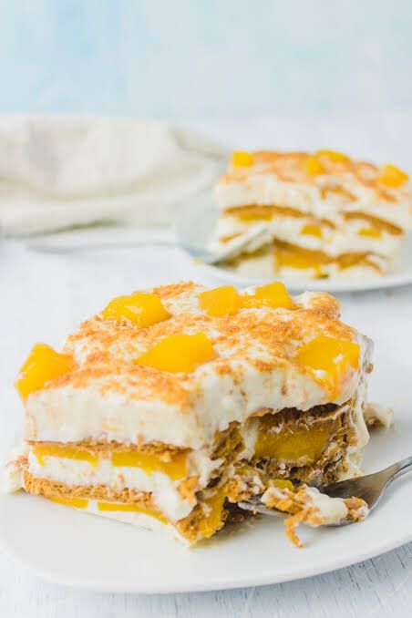 Float Aesthetic, Mango Float Filipino, Filipino Christmas Recipes, Graham Dessert, Mango Graham, Mango Float, Filipino Dessert Recipes, Float Recipes, Filipino Food Dessert