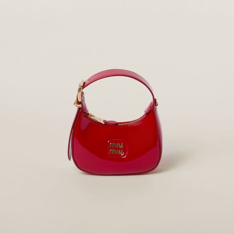 Bags - Page 9 | Miumiu Leather Bag Design, Miu Miu Handbags, Miu Miu Bag, Miu Miu Shoes, Bucket Bags, Lettering Logo, Hobo Style, Fancy Bags, Belt Bags