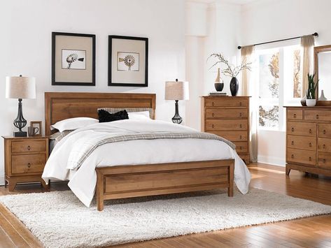 Bed Makeover, Simple Bed Frame, Wood Bedroom Sets, Oak Bedroom Furniture, Wooden Bed Design, Bed Design Modern, Simple Bed, Modern Bedroom Furniture, Wood Bedroom