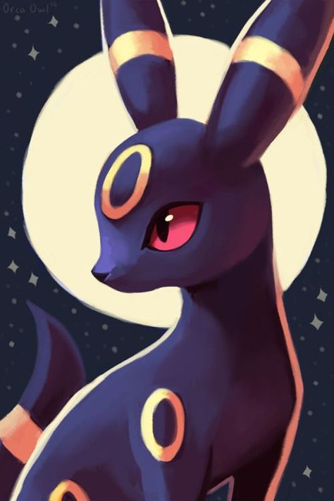 The Moon, Pokemon, Moon, Stars, Art, Pokémon