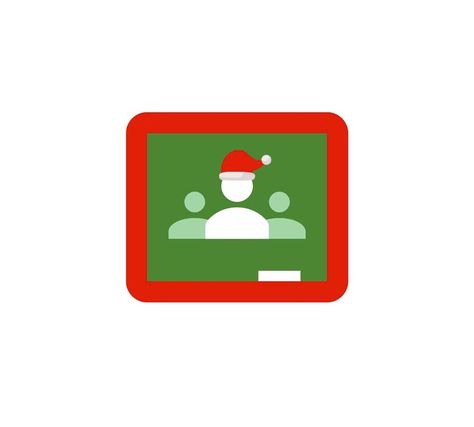 Classroom Icon Aesthetic, Google Classroom App Icon, Classroom App Icon, Classroom App, Xmas Icons, Google Christmas, Green Homescreen, Winter App, Icon Pictures