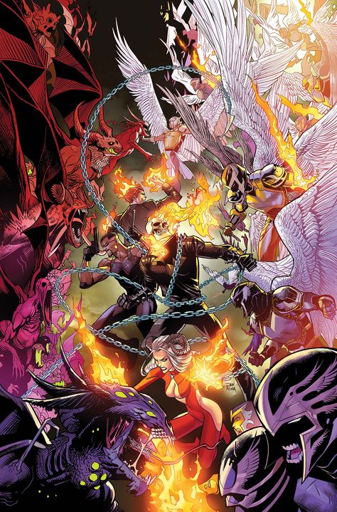 Satana Hellstrom, Ghost Raider, Dan Mora, Ghost Rider Wallpaper, Spirit Of Vengeance, Marvel Knights, Karakter Marvel, Marvel Characters Art, Arte Dc Comics