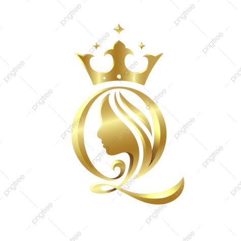 Queen Logo Design, Q Logo Design, Dragon Tiger Tattoo, Queen With Crown, Q Logo, Queen Logo, Queen Energy, Logo Makeup, Cnc Woodworking