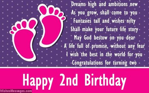 Second birthday poems: Happy 2nd birthday poems Birthday Boy Quotes, Wishes For Baby Boy, Happy Birthday Baby Girl, Birthday Wishes Girl, Happy Birthday Niece, Wishes For Daughter, 2nd Birthday Boys, Birthday Wishes For Daughter, Birthday Quotes For Daughter