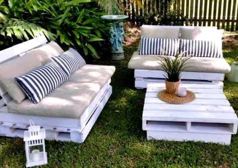 Lounge garden furniture Lounge outdoor furniture - Furniture Reviews Pellets Furniture, Pallet Terrace, Terrace Lounge, Pallet Garden Furniture, Garden Lounge, Pallet Projects Furniture, Modern Patio Furniture, Diy Pallet Furniture Outdoor, Lounge Ideas