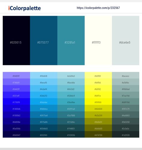 Colors included in this palette similar to Astral, Beige, Black, Black Russian, Dark Gray / smoked, Geyser, Gray, Ivory, Ivory and Light Steel Blue, Light Steel Blue, Navy, . Download color palette as Pdf, Adobe swatch and more. Vivid Blue Color Palette, Painting Corner, Hex Color, Dark Slate Blue, Light Sea Green, Purple Color Schemes, Black Color Palette, Orange Color Palettes, Pastel Color Schemes