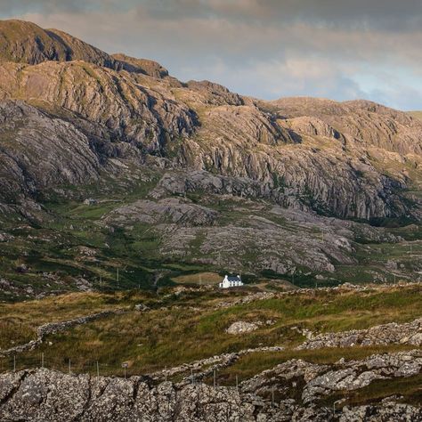 BEARA - Allihies house.  Undoubtedly the most inspirational aspect of the Beara Peninsula for me are these rugged and dramatic mountains… @normmccloskey Beara Peninsula, Grand Canyon, Natural Landmarks, Water, Travel, Instagram