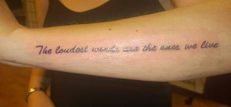 Archer's Voice Archer Voice, Voice Tattoo, Archer's Voice, Tattoo Quotes, Tattoo Ideas, The Voice, Tattoos, Quotes