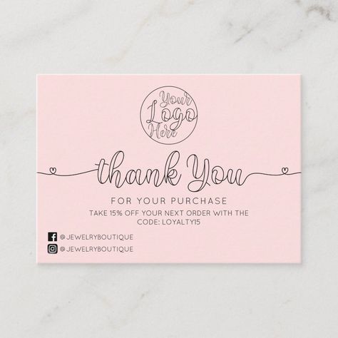 Etsy Business Cards, Art Business Cards, Cute Hearts, Cards Simple, Pastel Lilac, Business Card Design Creative, Cursive Script, Script Typography, Business Thank You Cards