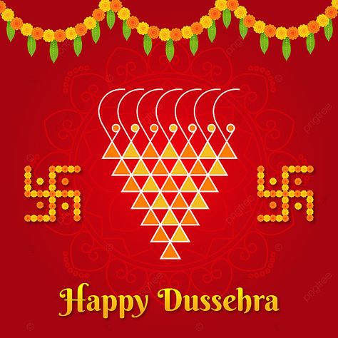 Dassera Festival Decoration, Shubh Dasara, Saraswati Puja Banner, Puja Design, Saraswati Pooja, India Background, Happy Karwa Chauth Images, Spiritual Illustration, Navratri Greetings