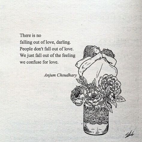 4,292 Likes, 27 Comments - Anjum Choudhary ✍ (@findinglostsouls) on Instagram: “Falling out of love #anjumchoudhary @findinglostsouls --------------------------------------------…” Out Of Love Quotes, Falling Out Of Love Quotes, Confused Feelings Quotes, Difficult Relationship Quotes, Confused Feelings, Love Breakup Quotes, Love Quotes Tumblr, Love Breakup, Therapy Quotes