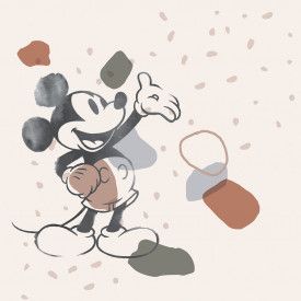 Mickey Mouse Nursery, Mickey Mouse Illustration, Mickey Mouse Wall, Disney Character Drawing, Mickey Mouse Design, Easy Drawing Steps, Cartoon Drawing Tutorial, Nursery Wall Murals, Bedroom Murals