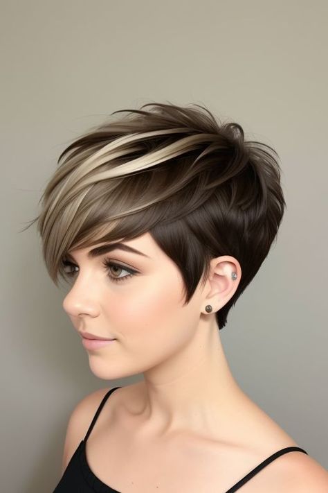 Unlock Your Best Look: 20 Short Hairstyles for Chubby Faces! Haircuts Double Chin, Chubby Face Haircuts Double Chin, Short Hairstyles For Chubby Faces, Hairstyles For Chubby Faces, Tapered Natural Hair Cut, Pixie Cut Round Face, Hair Styles For Round Faces, Hairstyles For Fat Faces, Chubby Face Haircuts