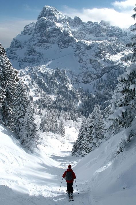 "Hit the slopes with Skiing in the Alps! ⛷️🏔️ Enjoy world-class skiing, stunning alpine views, and cozy après-ski moments. ❄️⛷️ #AlpsSkiing #WinterSports #MountainAdventure" Skiing In The Alps, Park Rat, Euro Winter, Alps Skiing, Snow Season, Ski Aesthetic, Ski Slope, Backcountry Skiing, Italian Alps