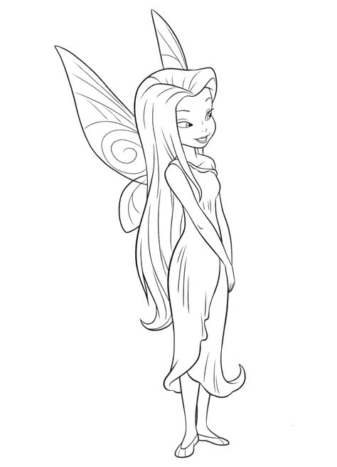 Tinkerbell Fairies Drawings, Y2k Coloring Pages Aesthetic, Y2k Coloring Pages, Tinkerbell Coloring Pages, Tinkerbell And Friends, Disney Drawings Sketches, Disney Princess Coloring Pages, Fairy Drawings, Disney Art Drawings