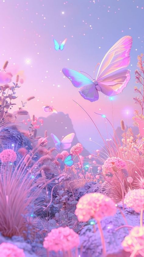 Meadow and butterflies outdoors lighting aquatic. | free image by rawpixel.com / Hein Asthetic Pics Wallpaper, Beautiful Butterfly Pictures, Asthetic Picture, Pastel Butterflies, Butterfly Background, Beautiful Butterflies Art, Cute Backgrounds For Phones, Butterfly Images, Cool Backgrounds Wallpapers