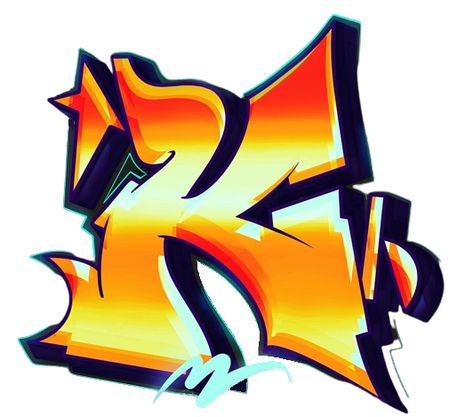 Letter K Graffiti, Graffiti Alphabet Wildstyle, Graffiti Wildstyle, Art Learning, Graffiti Letters, Graffiti Lettering Fonts, Cool Pencil Drawings, Graffiti Alphabet, Graffiti Style Art