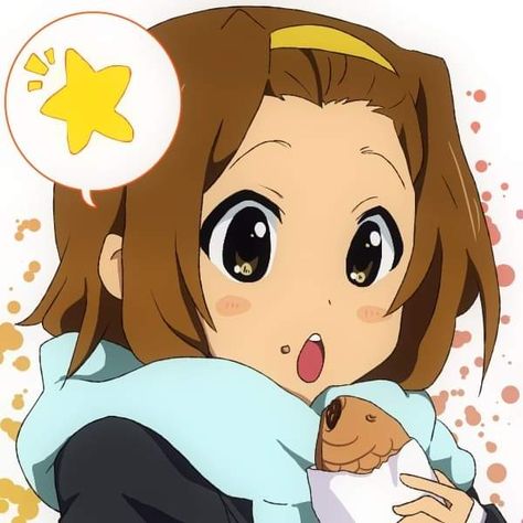 K-on Ritsu, K On Pfp, K-on Icons, Ritsu Tainaka, Emotes Discord, Slice Of Life Anime, K On, Alien Stage, Eating Food