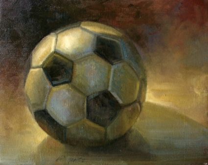 David Beckhman Tribute Soccer Ball, painting by artist Hall Groat II Soccer Painting Ideas, Painting Ideas On Canvas Easy, Sports Drawings, Sport Canvas, Soccer Life, Sport Art, Painting Ideas On Canvas, Canvas Easy, Soccer Balls