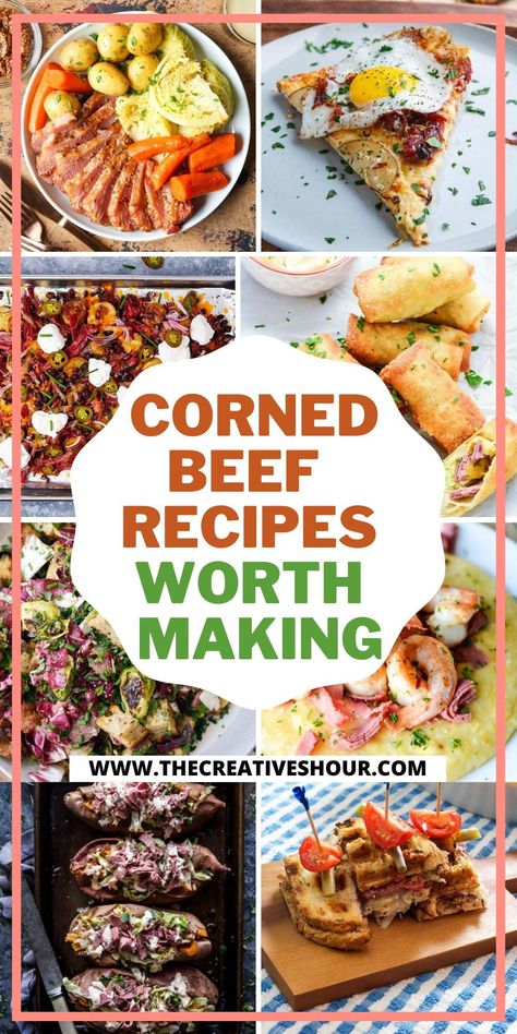 Corned beef recipes are super popular on St.Patrick’s day. It is believed to be an Irish dish, but it is a dish that is enjoyed by the Irish people who reside in America. So here are some of the amazing traditional and modern dishes that can be made out of corned beef. Click here for more delicious & yummy slow cooker corned beef recipes, oven corned beef recipes, crockpot corned beef recipes, instant pot corned beef recipes, stovetop corned beef recipes, dutch oven corned beef recipes. Corned Beef Recipes Slow Cooker Instapot, Deli Sliced Corned Beef Recipes, Corned Beef In Instant Pot, Corned Beef Recipes Stove Top, Corned Beef Dinner, Corn Beef, Canned Corned Beef Recipes, Corn Beef Recipes, Corned Beef Recipes Slow Cooker