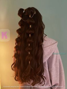 Bubble Braids, Fairy Hair, Goddess Hairstyles, Hair Stylies, Hairdo For Long Hair, Hair Stylist Life, Hairstyles Haircuts, Aesthetic Hair, العناية بالشعر