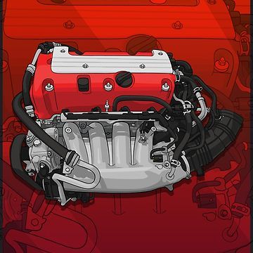 K20 Engine, Engine Illustration, Civic Jdm, Diecast Cars Display, Honda Civic Vtec, Honda Civic Car, Background Classic, Honda Civic Sport, Honda Fit Jazz