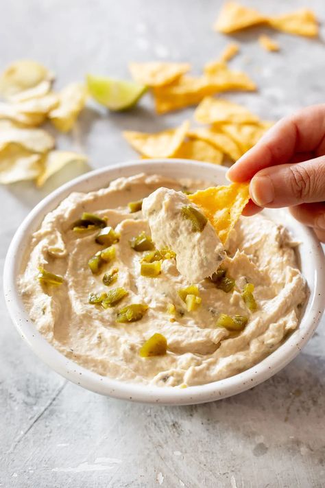 Spicy Tuna Dip With Jalapeño Tuna Dip, Mexican Dips, Spicy Tuna, Hummus, Dip, Ethnic Recipes