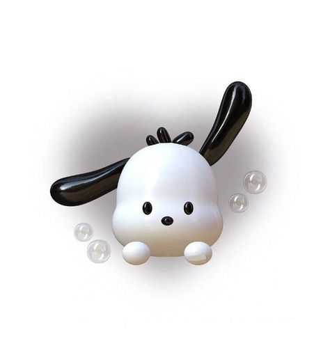 3d Pochacco, Y2k Stickers, Mobile App Icon, Black App, Custom Ipad, Hello Kitty Themes, Black Icon, Screen Icon, Insta Icon